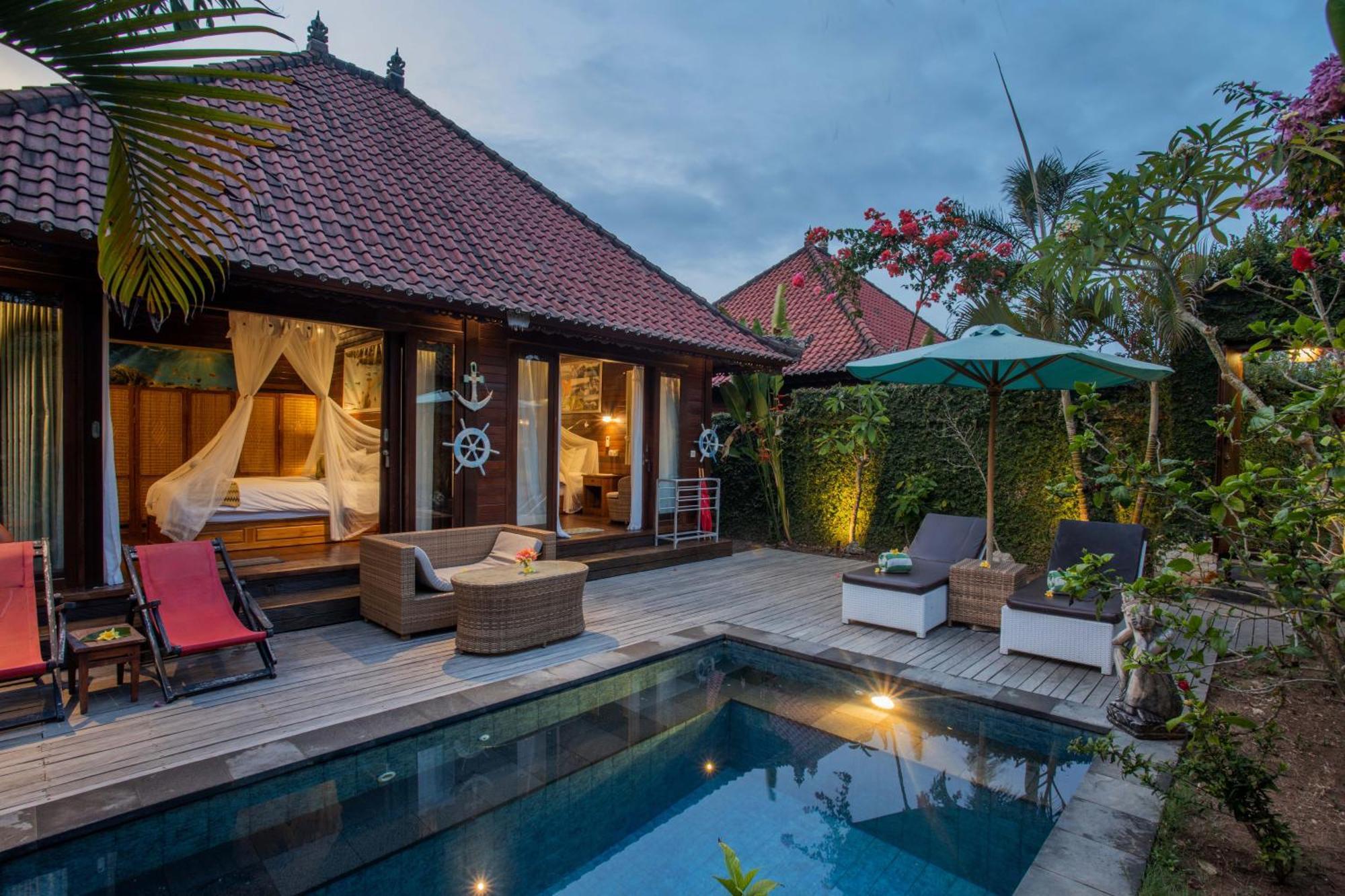 Hotel Sunset Garden Nusa Lembongan Exterior foto