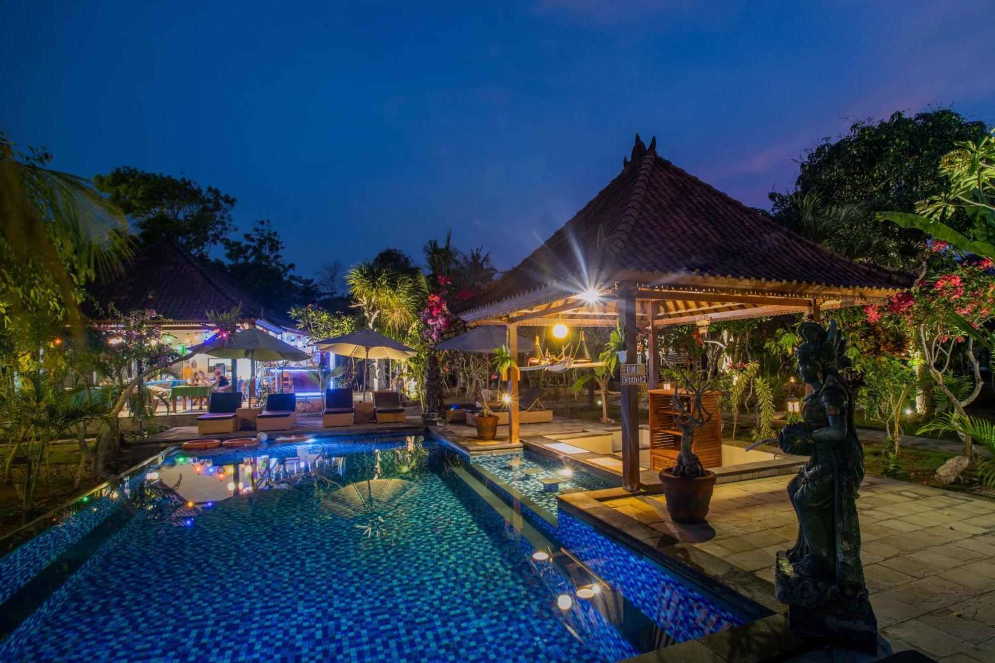 Hotel Sunset Garden Nusa Lembongan Exterior foto